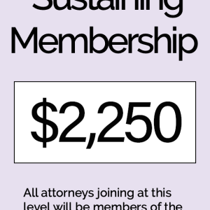 Sustaining Membership