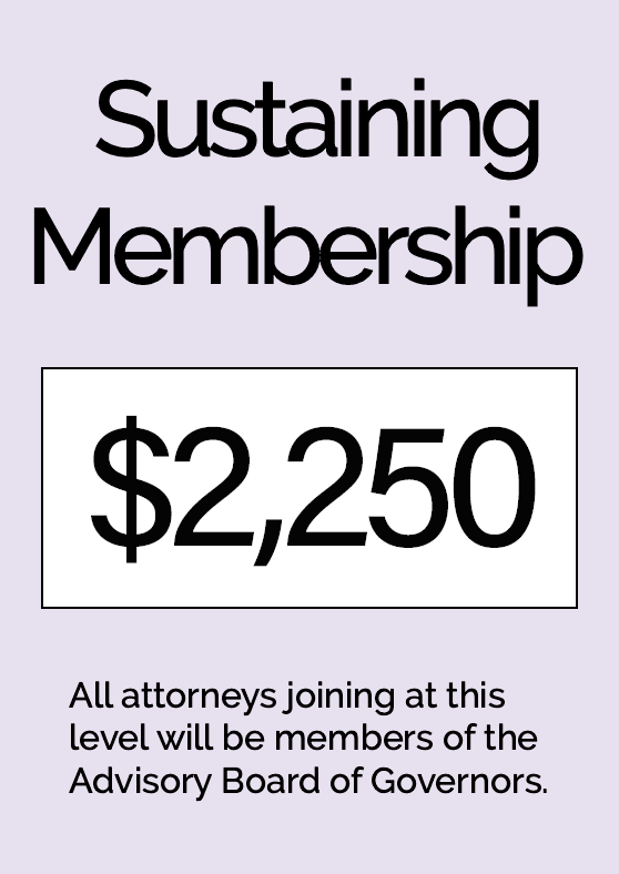 Sustaining Membership